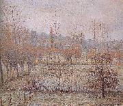 Camille Pissarro Morning frost china oil painting artist